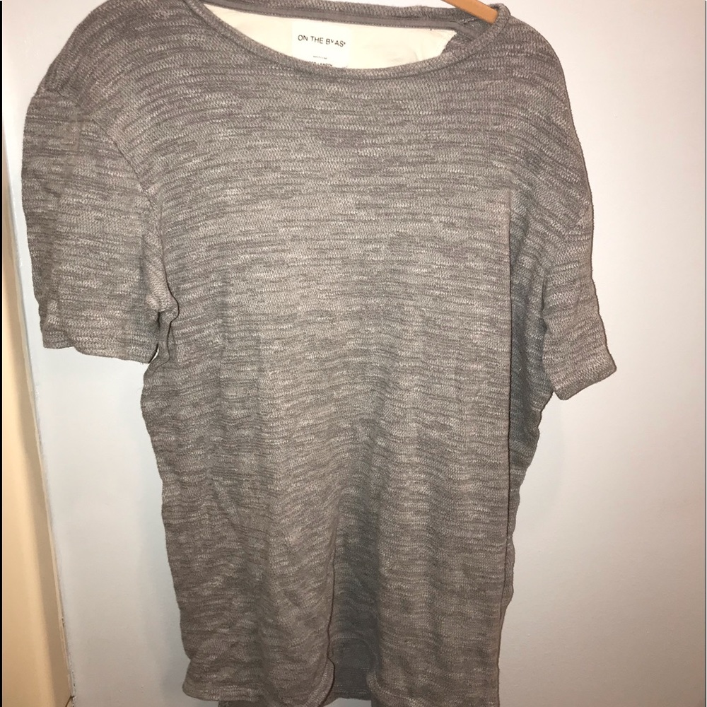 Gray shirt